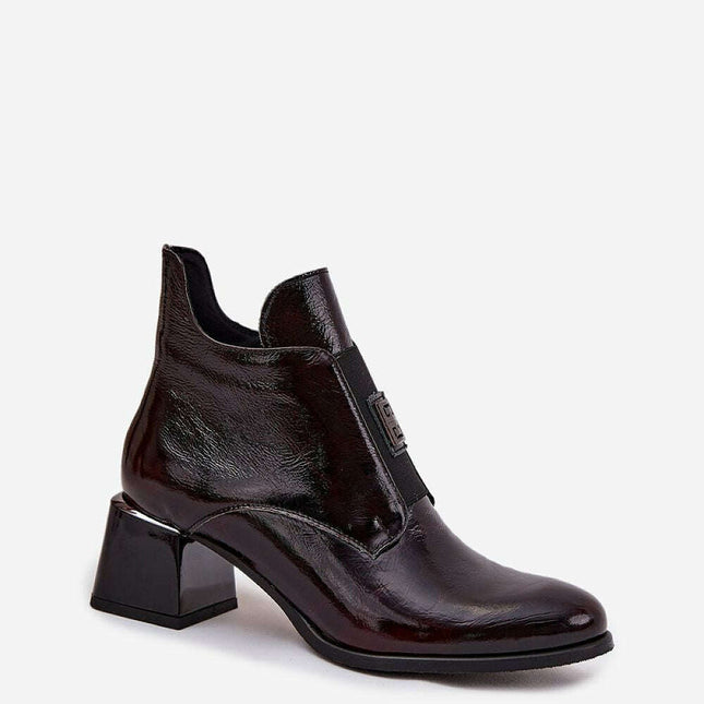 Heel boots model 218066
