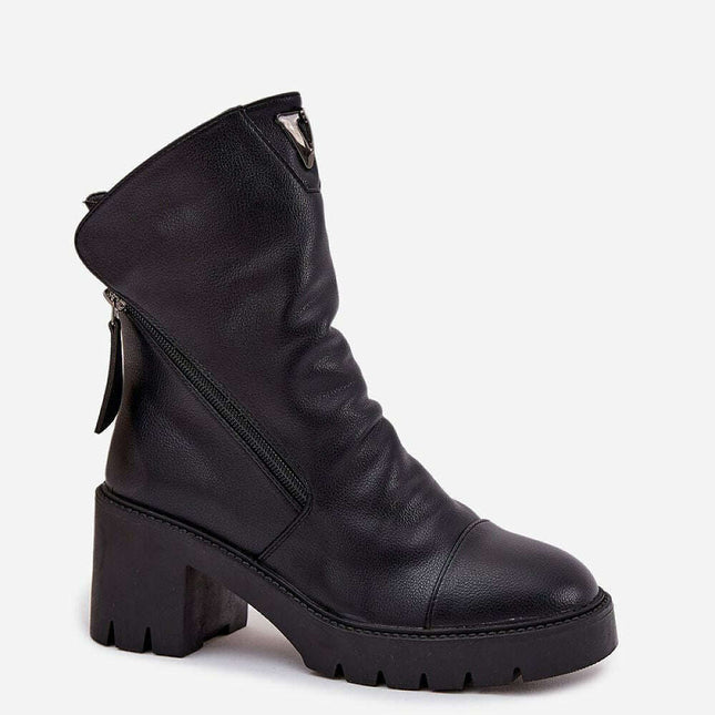 Heel boots model 218068