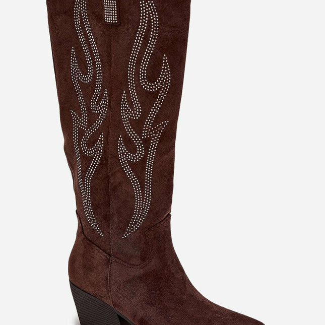 Heel boots model 218085