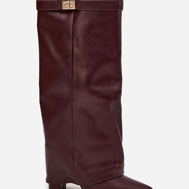 Heel boots model 218086