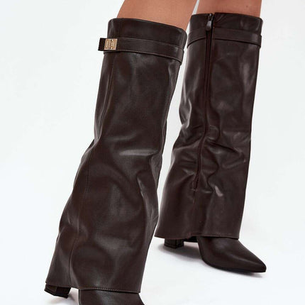 Heel boots model 218089