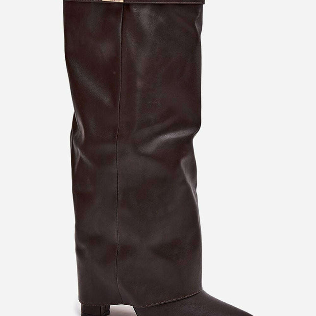 Heel boots model 218089