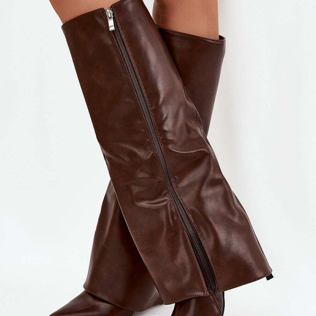 Heel boots model 218093