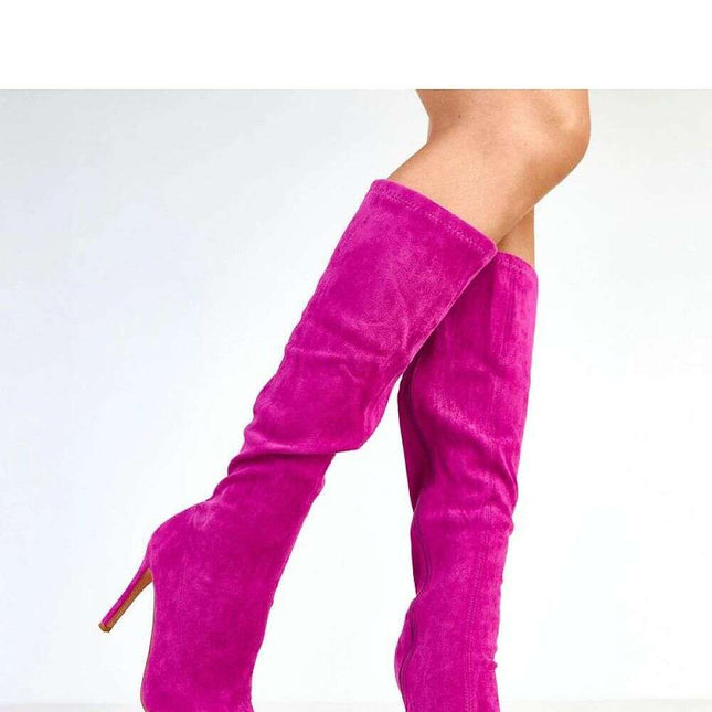 Heel boots model 218124