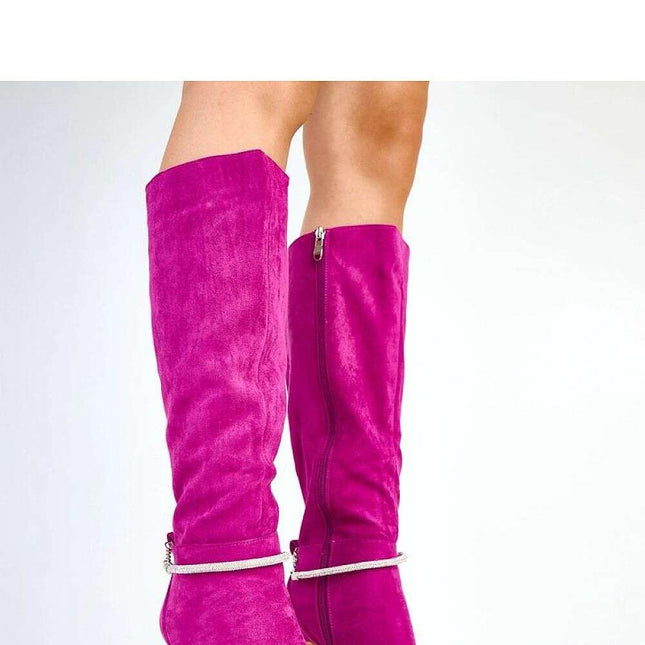 Heel boots model 218126