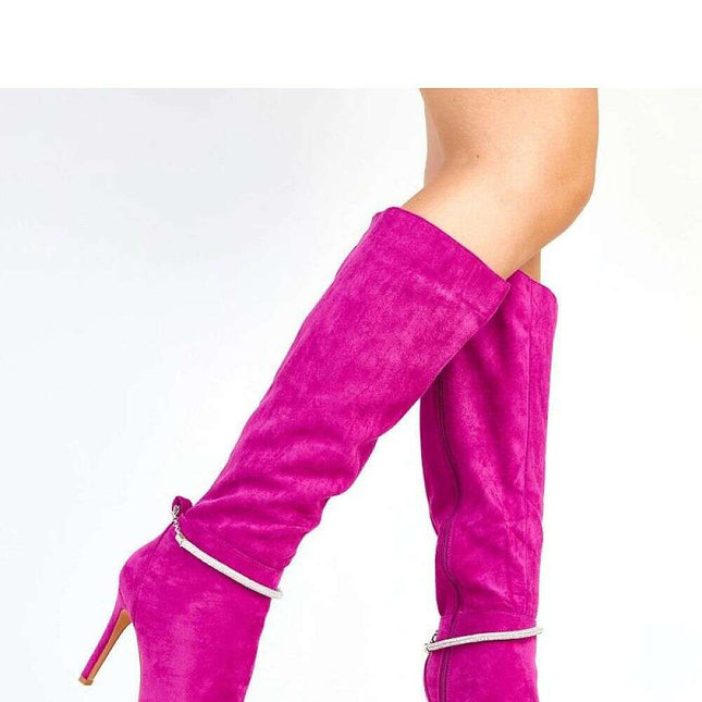 Heel boots model 218126