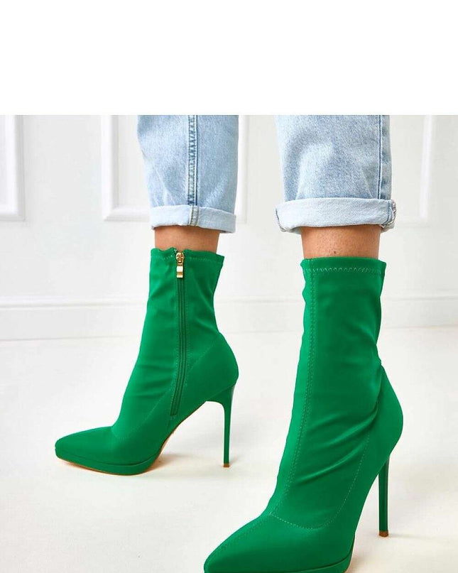 Heel boots model 218157