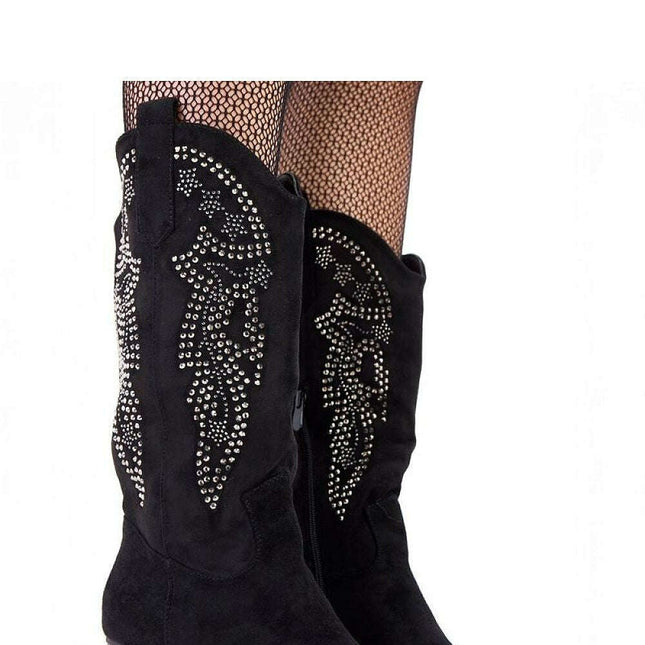 Heel boots model 218345