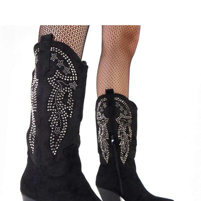 Heel boots model 218345