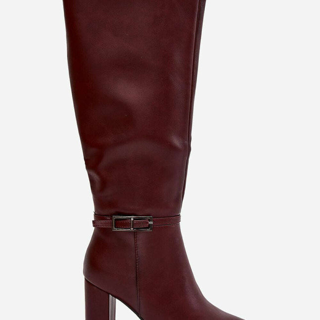 Heel boots model 218478