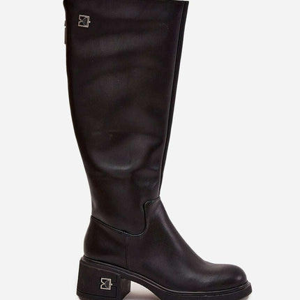 Heel boots model 218479