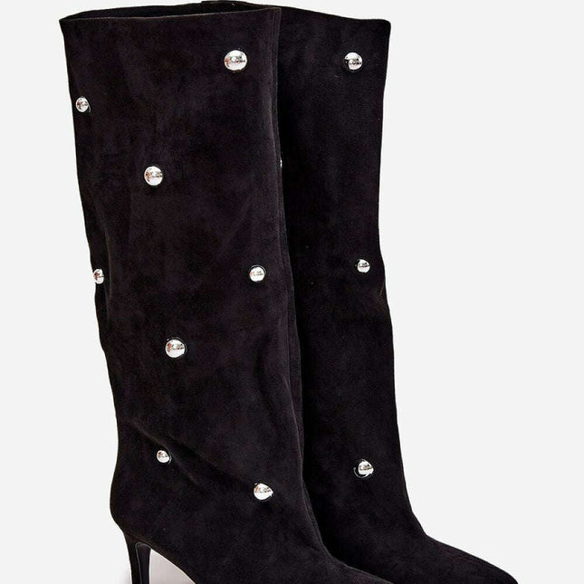 Heel boots model 218484