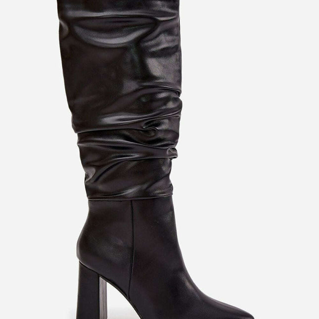 Heel boots model 218486