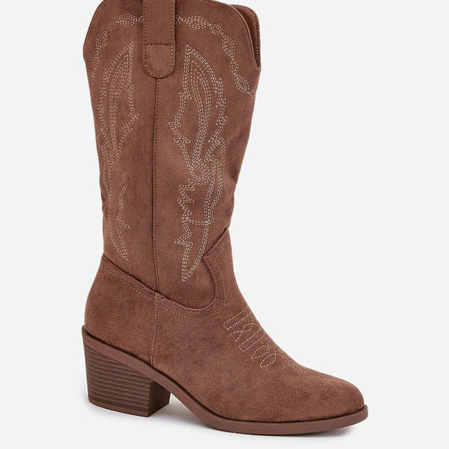 Heel boots model 218487