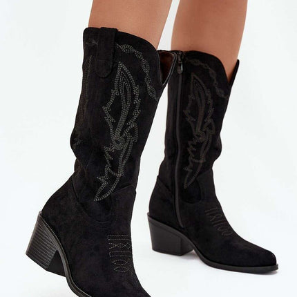 Heel boots model 218488