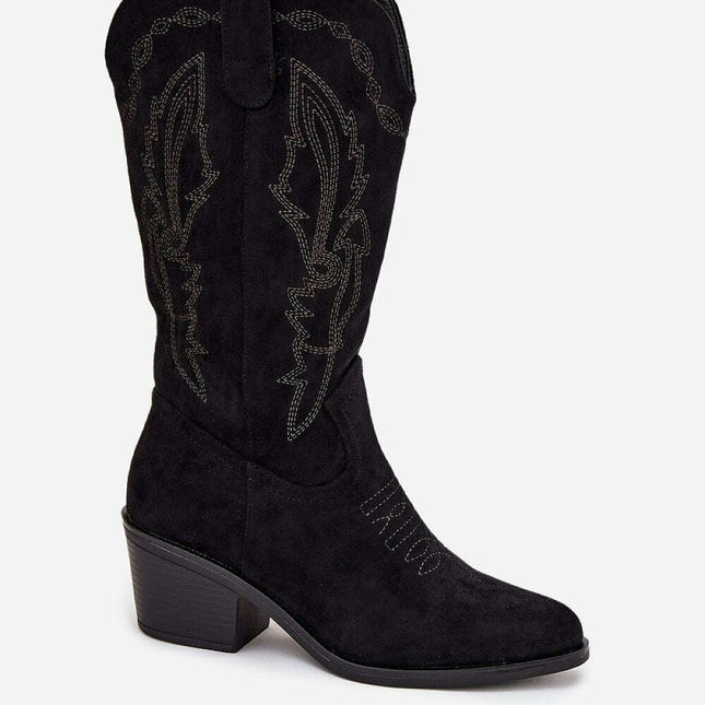 Heel boots model 218488