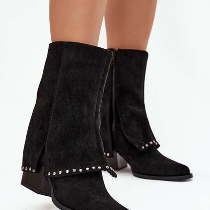 Heel boots model 218489