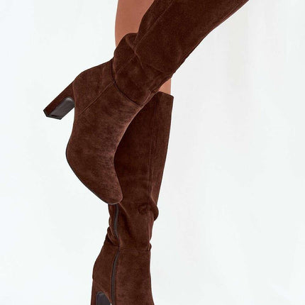 Heel boots model 218490