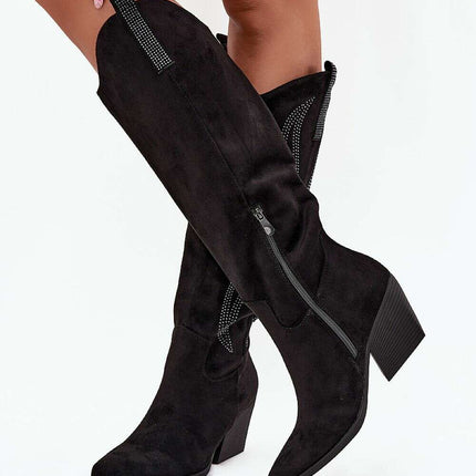 Heel boots model 218491