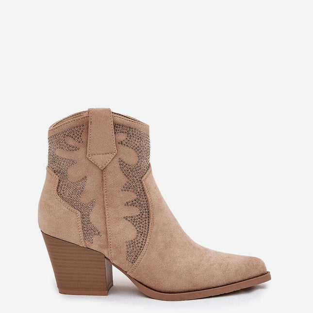 Heel boots model 218497