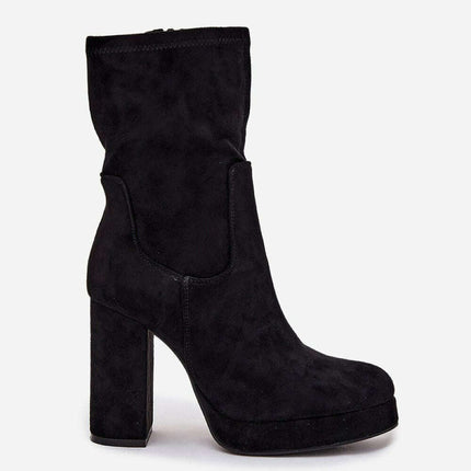 Heel boots model 218498