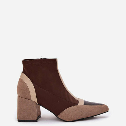 Heel boots model 218501