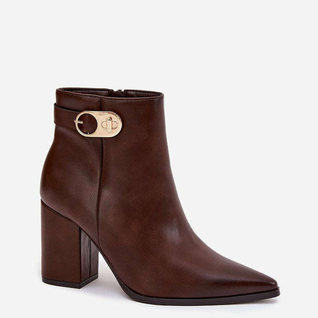 Heel boots model 218515