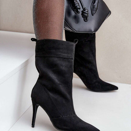 Heel boots model 218516