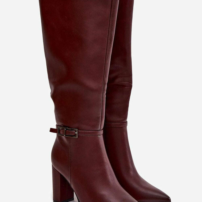 Heel boots model 218478