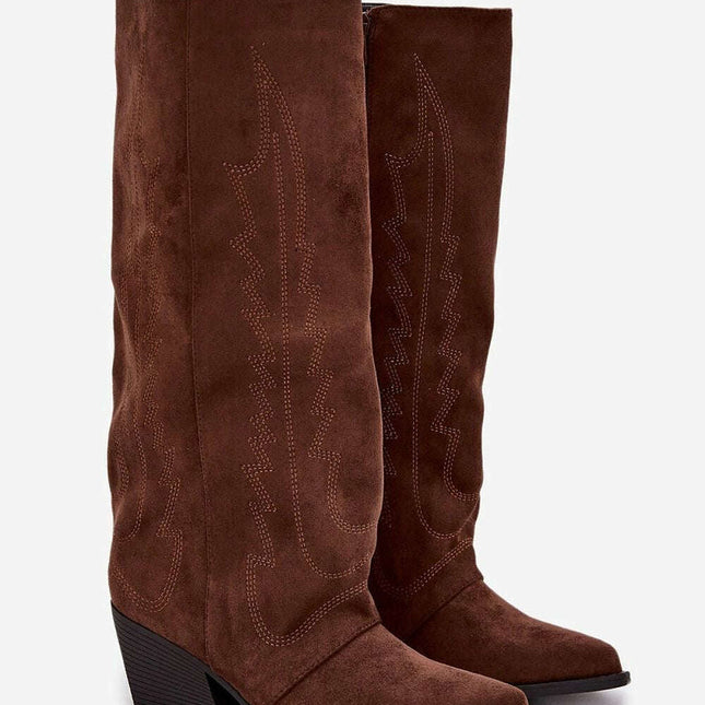 Heel boots model 218482