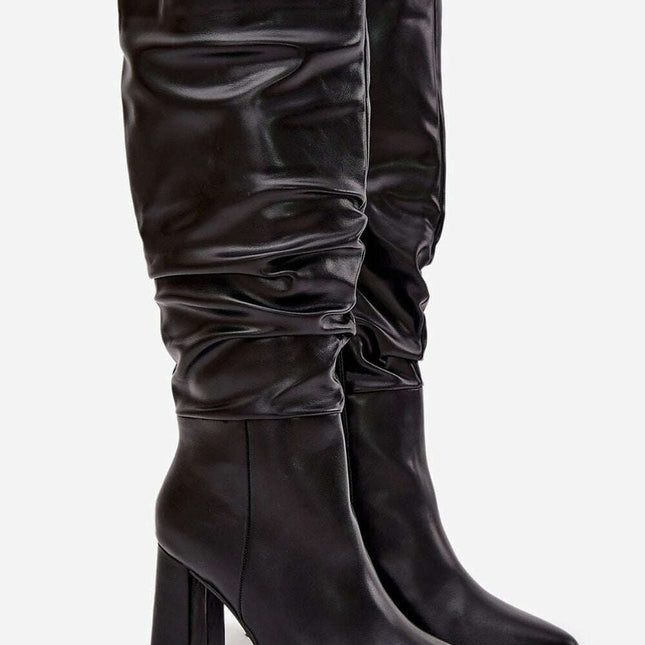 Heel boots model 218486