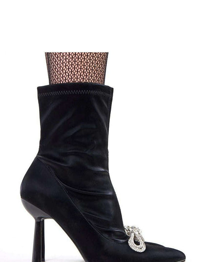 Heel boots model 218549