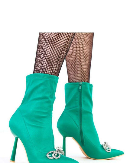 Heel boots model 218549