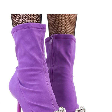Heel boots model 218549