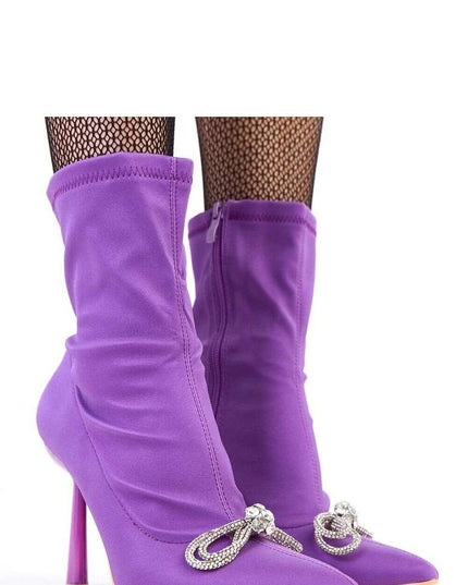 Heel boots model 218549