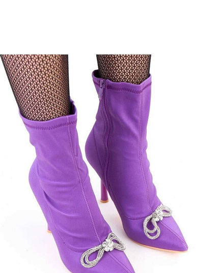 Heel boots model 218549