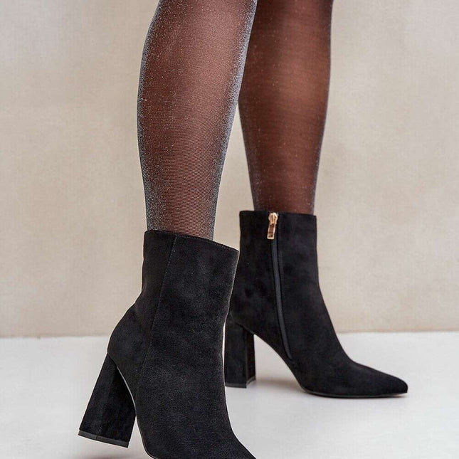 Heel boots model 218703