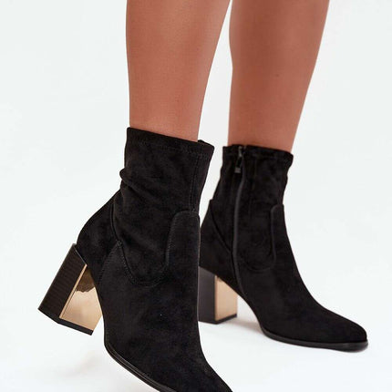 Heel boots model 218723