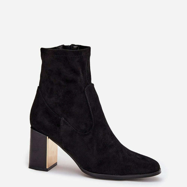 Heel boots model 218723