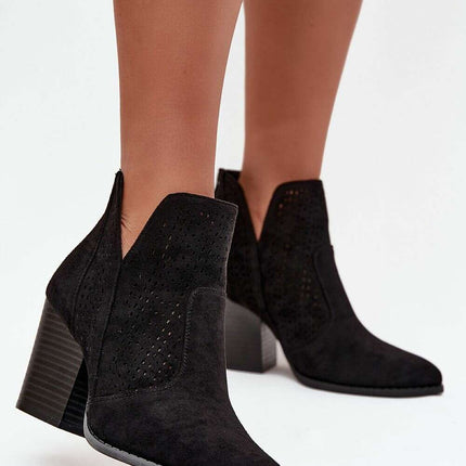 Heel boots model 218727
