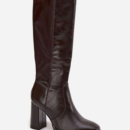 Heel boots model 218732