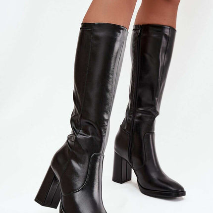 Heel boots model 218732