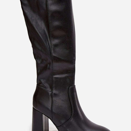 Heel boots model 218732