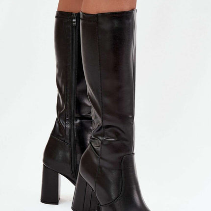 Heel boots model 218732