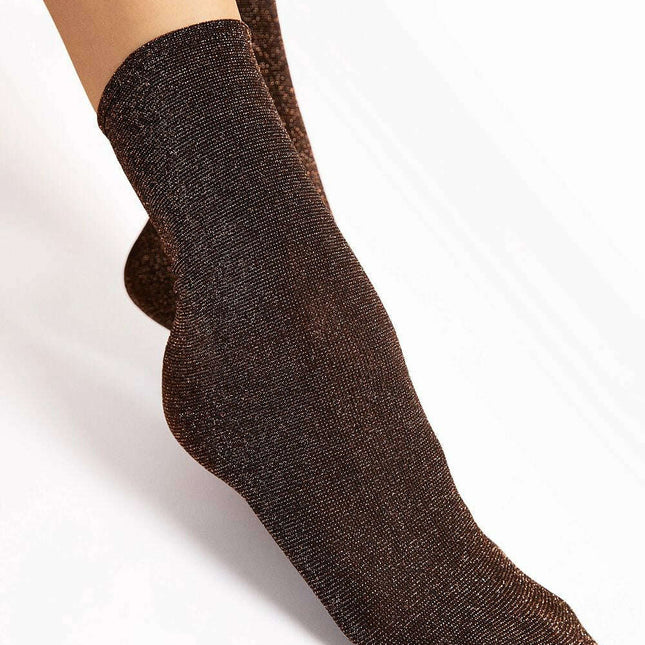 Elegant Luxury Socks with Colorful Sheen – 3D Weaving & Comfort Fit