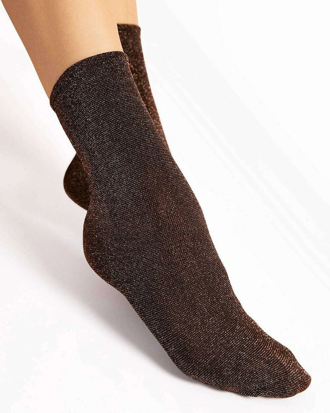 Elegant Luxury Socks with Colorful Sheen – 3D Weaving & Comfort Fit