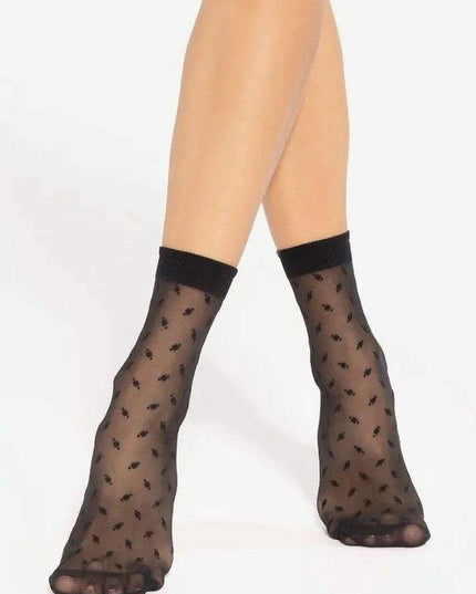 Women's Knee High Socks 20 Den – Subtle Pattern & Comfort Fit