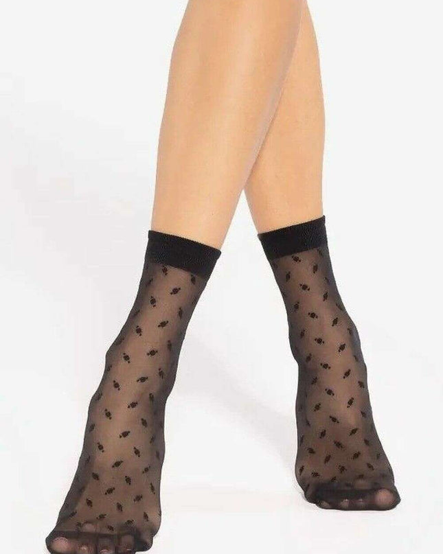 Women's Knee High Socks 20 Den – Subtle Pattern & Comfort Fit