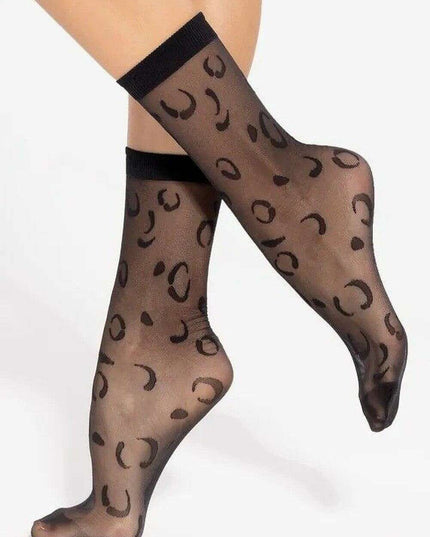 Women's Knee High Socks 20 Den – Subtle Pattern & Comfort Fit