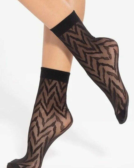Women's Knee High Socks 20 Den – Subtle Pattern & Comfort Fit